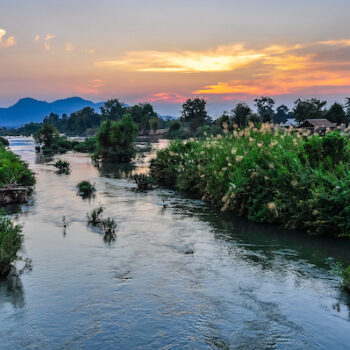 sunset_Mekong_4000_islands_Laos_Fleewinter