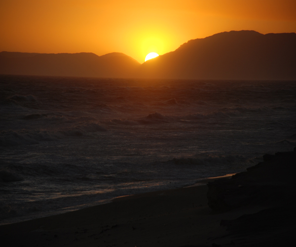 Sunset at Muizenberg, Western Cape
