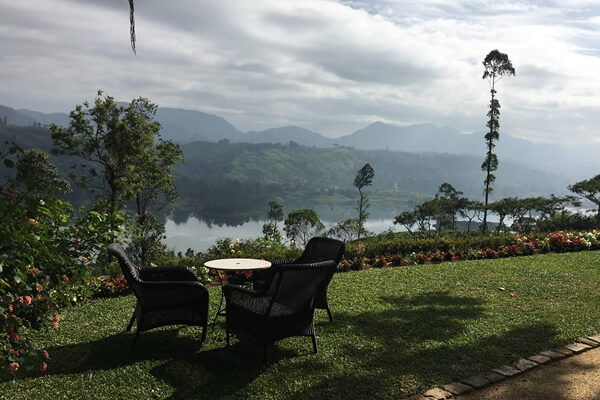 Afternoon tea with a view, Ceylon Tea Trails