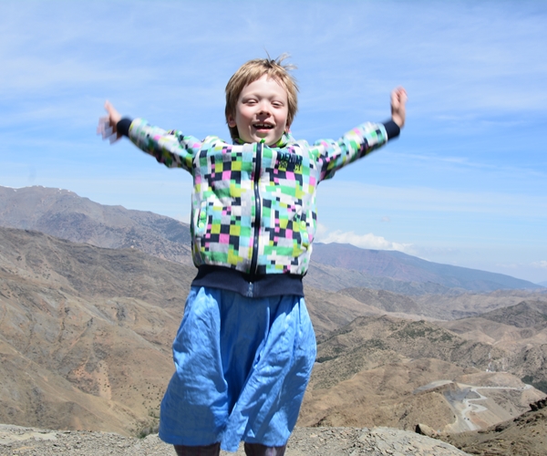 Kids love the Atlas Mountains!