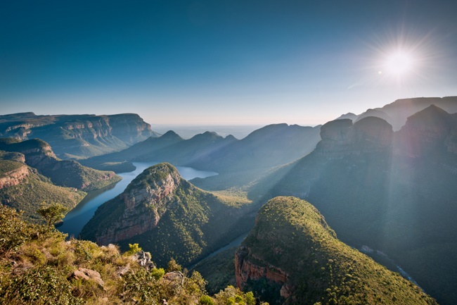 Blyde Canyon at breath-taking Panorama Route in South Africa