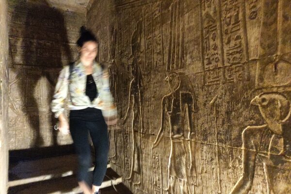 When in Egypt, I love escaping the crowds to explore temples