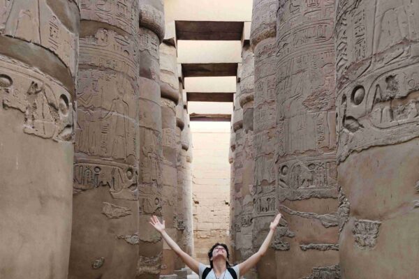 Magnificent Karnak temple. Egypt