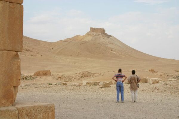 I had an incredibly lucky childhood - here visiting beautiful Palmyra with my family