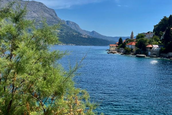 Pretty scenic views in Korcula