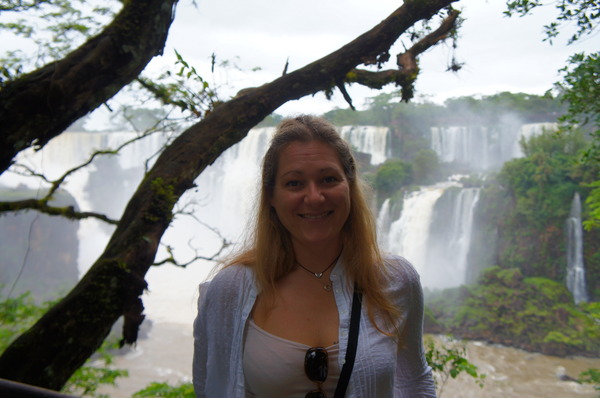 The mighty Iguassu Falls on the Brazilian side