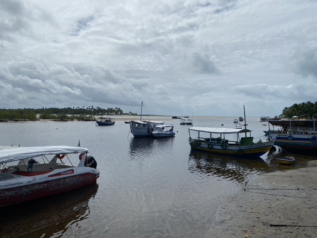 Boats in Boipeba