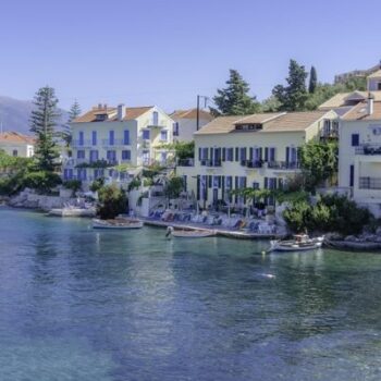 Fiskardo from the water