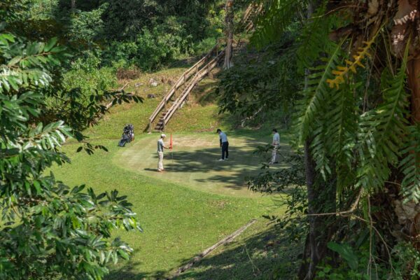One of the world's best golf courses is in Matang jungle, borneo