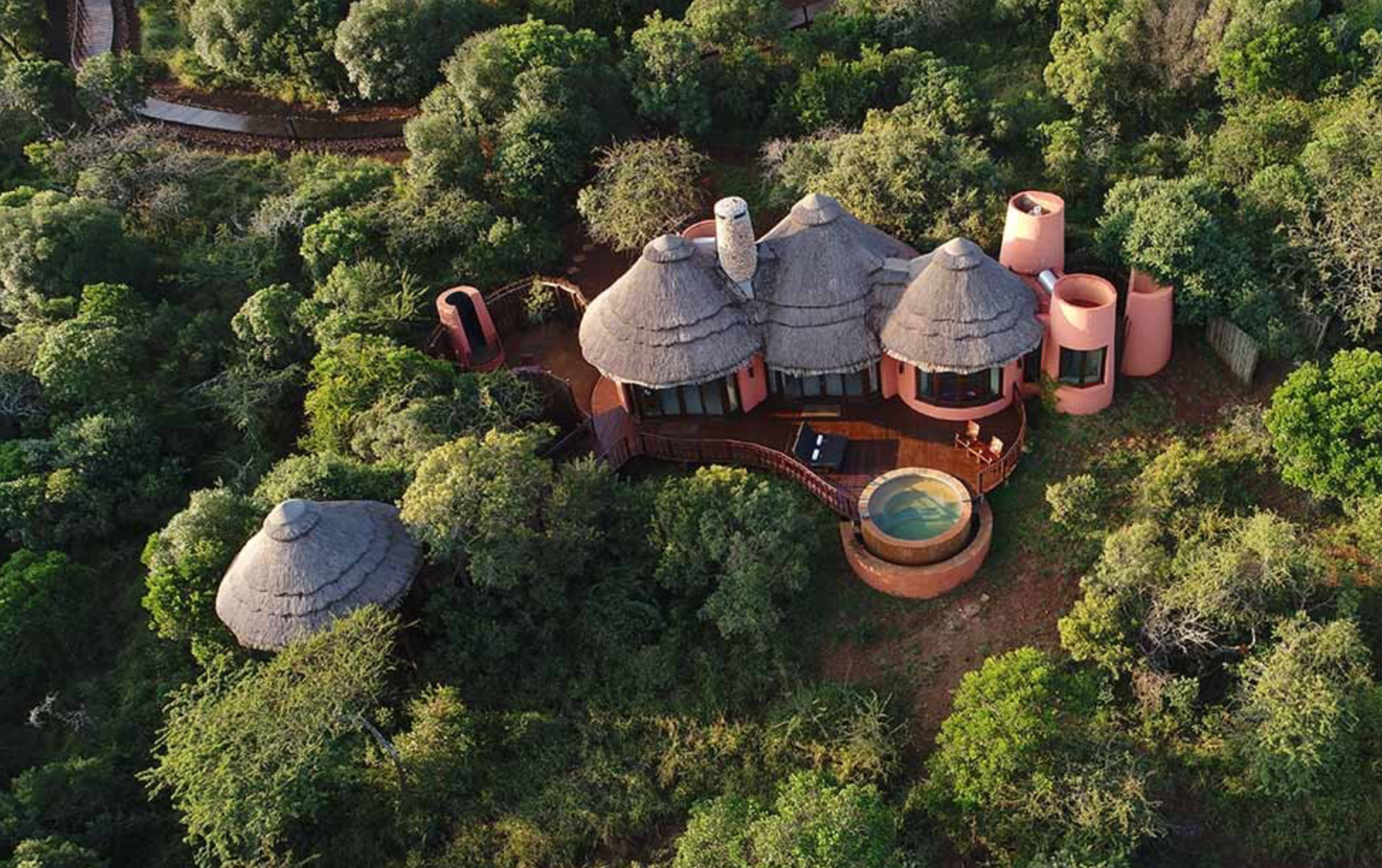 Thanda Safari Lodge areal