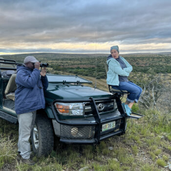 A site inspection journey - chilly morning drive