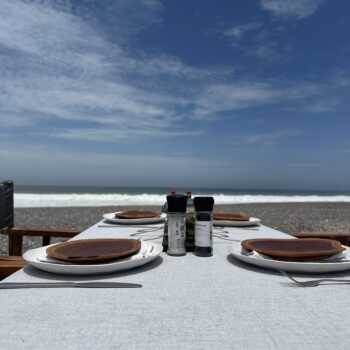 Skeleton coast lunch
