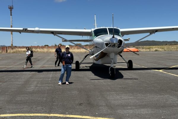Transfer by plane to Pousada Trijuncao