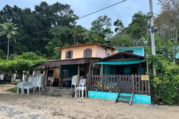 Bar on Abraaozinho beach in Ilha Grande
