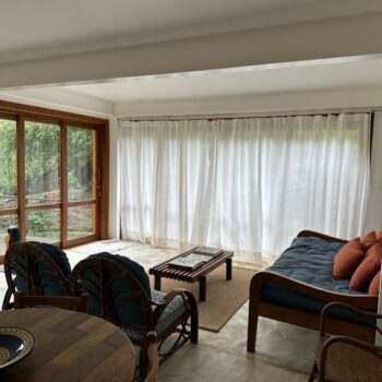 Master suite lounge at O Sitio on Ilha Grande Brazil